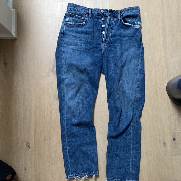 Agolde Riley sz 27 in 'frequency' - Picture 7 of 10